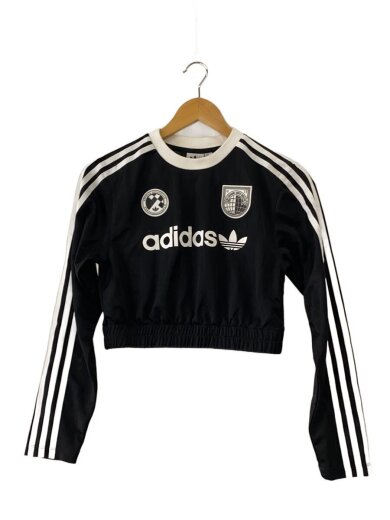 商品画像：長袖カットソー/S/ポリエステル/BLK 1