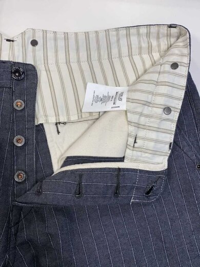 商品画像：ボトム/34/コットン/GRY/ストライプ/M9453C.000.51198// 3