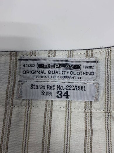 商品画像：ボトム/34/コットン/GRY/ストライプ/M9453C.000.51198// 5