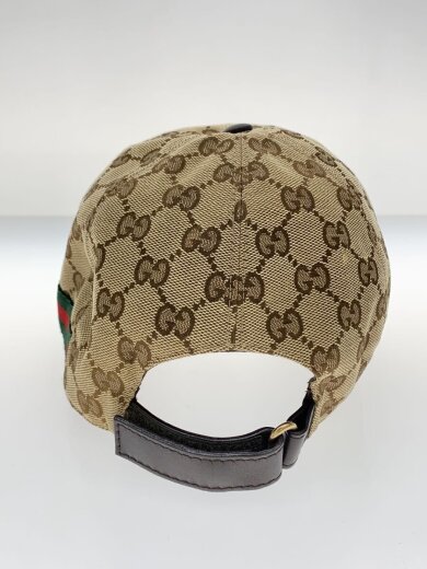 商品画像：キャップ/L/キャンバス/BEG/総柄/メンズ 3