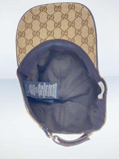 商品画像：キャップ/L/キャンバス/BEG/総柄/メンズ 4