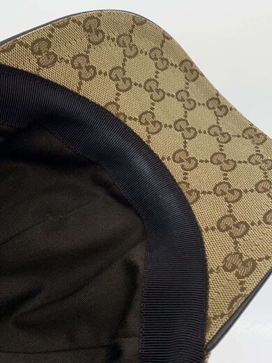 商品画像：キャップ/L/キャンバス/BEG/総柄/メンズ 8