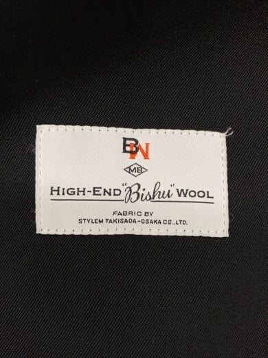 商品画像：コート/M/ウール/BLK/無地/HBW010 3