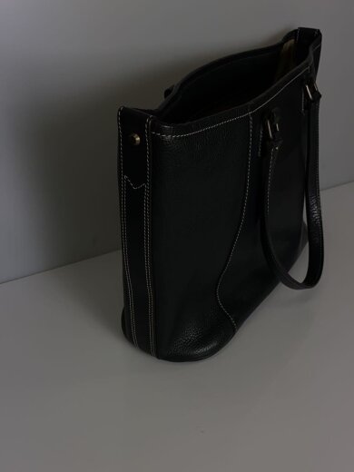 商品画像：TAMURA/トートバッグ/レザー/BLK/無地// 3