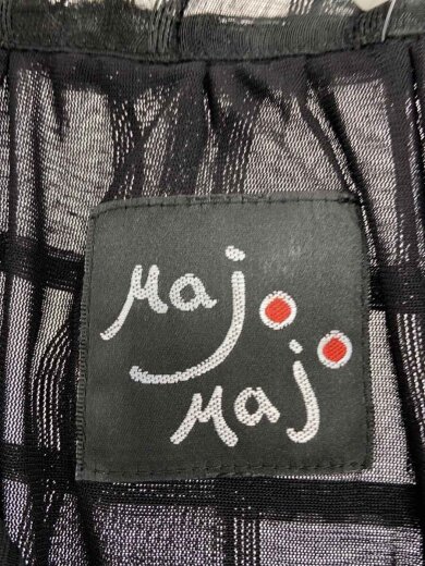 商品画像：ノースリーブブラウス/--/ポリエステル/BLK 3