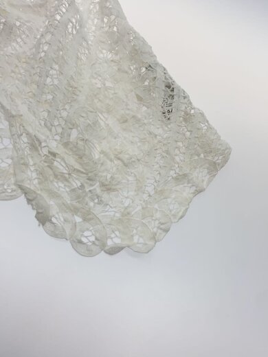 商品画像：ベスト/--/コットン/WHT/無地/25-051-912-6030-1-0 5