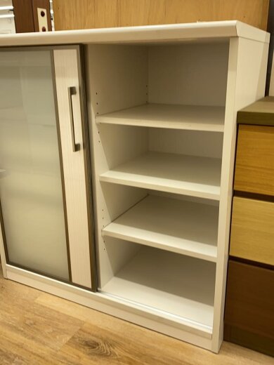 画像：その他ブランド古賀家具/レンジ台/ウッド/WHT/カウンター ミント5