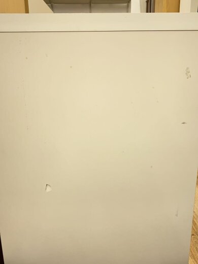 画像：その他ブランド古賀家具/レンジ台/ウッド/WHT/カウンター ミント9