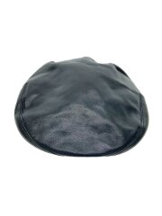 ハンチング/XL/レザー/BLK/メンズ