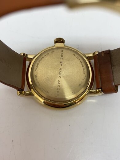 商品画像：クォーツ腕時計/アナログ/レザー/WHT/BRW/MBM1316 3