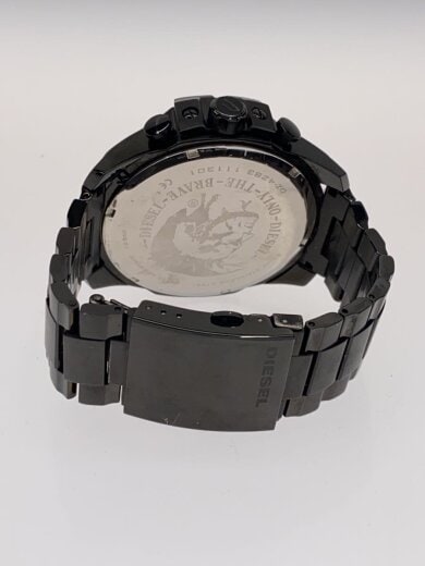 商品画像：クォーツ腕時計/アナログ/ステンレス/BLK/BLK/DZ-4283 5