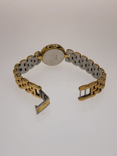 商品画像：クォーツ腕時計/アナログ/ステンレス/BLK/GLD/153.3678.2// 4