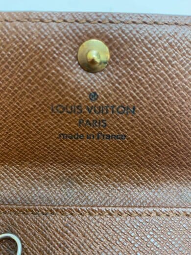 商品画像：ミュルティクレ4_モノグラム・キャンバス/レザー/BRW/総柄/メンズ 3