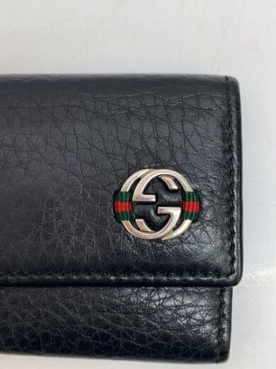 商品画像：キーケース_インターロッキングG/フェイクレザー/BLK/メンズ 3