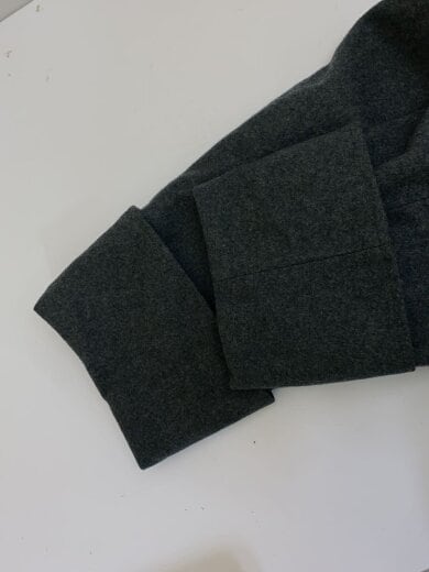 商品画像：コート/--/ウール/GRY/無地 5