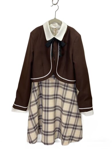 商品画像：セットアップ/160cm/ポリエステル/BRW/319-41074 1