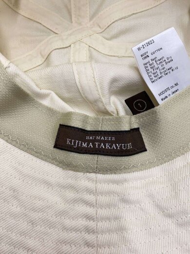商品画像：バケットハット/--/コットン/IVO/無地/レディース/W-212623 5