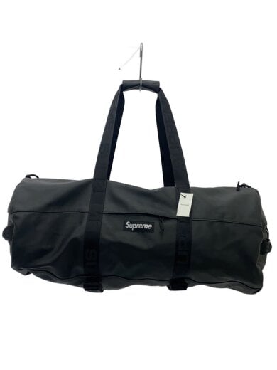 商品画像：Leather Duffle Bag/ボストンバッグ/牛革/BLK/無地// 1