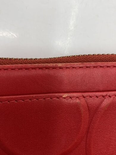商品画像：長財布/レザー/RED/総柄/レディース 8