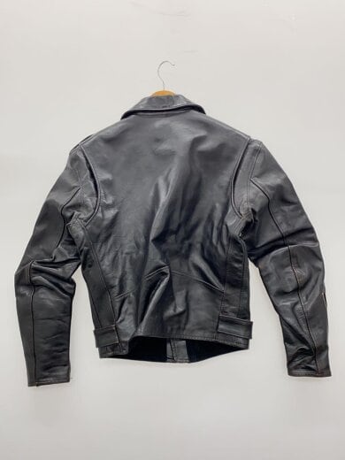 商品画像：ダブルライダースジャケット/38/馬革/BLK/両袖擦れ有り/DURABLE/ワンスター 2