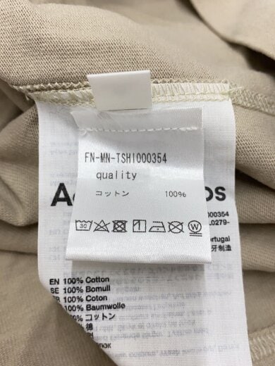 商品画像：長袖Tシャツ/XS/コットン/BEG/無地/fw-mn-tshi000354// 4