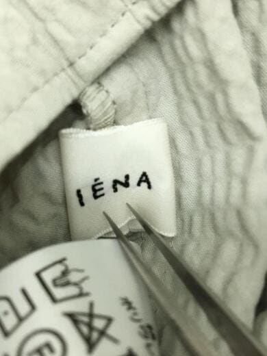 画像：IENAワンピース/36/コットン/GRY/22-040-900-6000-2-03