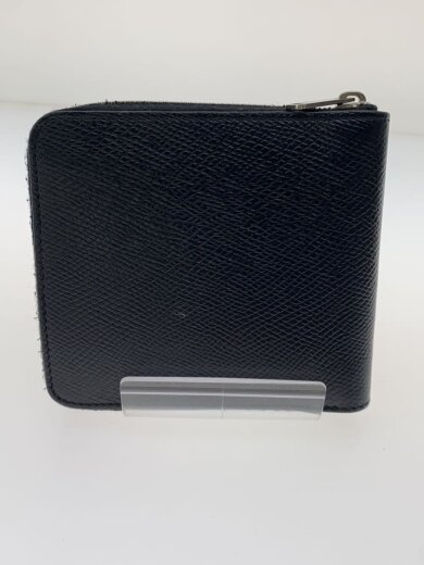 商品画像：2つ折り財布/レザー/BLK/メンズ 2