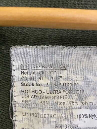 商品画像：ジャケット/--/コットン/KHK/タグ擦れ 3