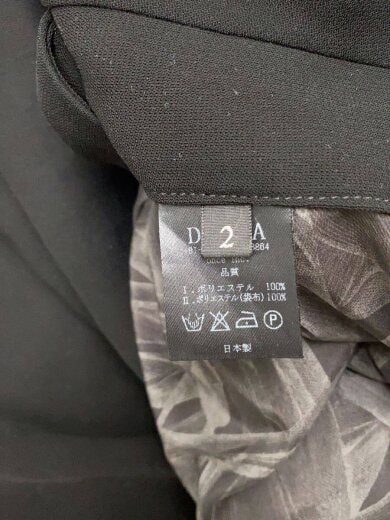 商品画像：クロップドパンツ/2/ポリエステル/BLK/無地 4