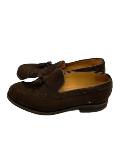 商品画像：ローファー/UK7.5/BRW/スウェード/タッセル 1