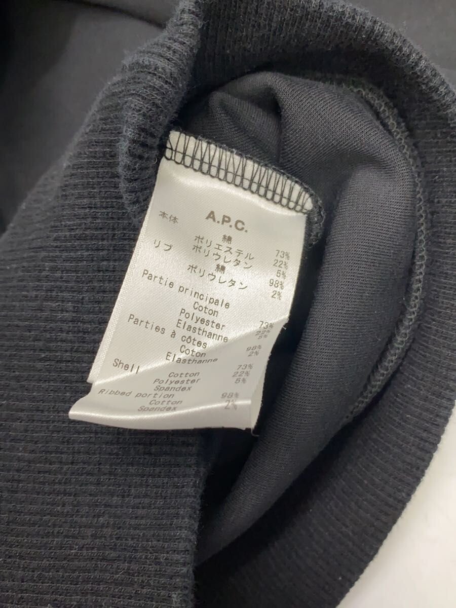 A.P.C. / スウェット/S/ポリエステル/BLK/24246-1-98541