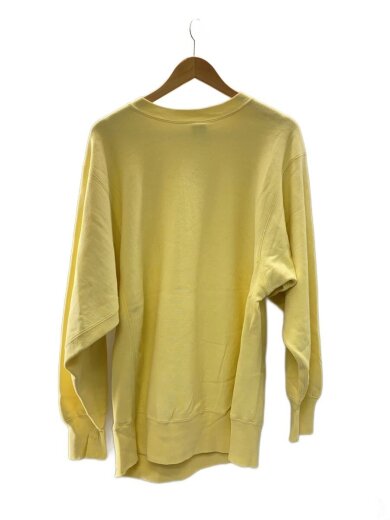 商品画像：スウェット/XL/コットン/YLW/無地/USA製/90s 2
