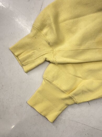 商品画像：スウェット/XL/コットン/YLW/無地/USA製/90s 4