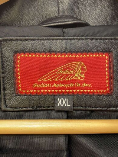 商品画像：レザージャケット・ブルゾン/XXL/羊革/BLK 3