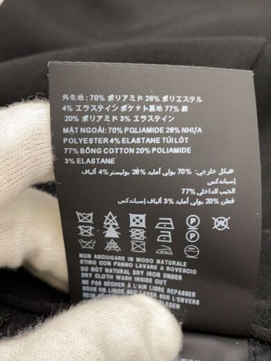 商品画像：スラックスパンツ/46/ナイロン/BLK/SPH311 S232 WZ/2023年 6