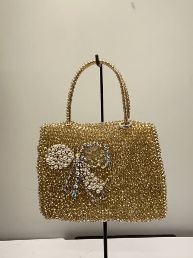 商品画像：ハンドバッグ/--/GLD/ワイヤーバッグ 3