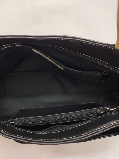 商品画像：ハンドバッグ/レザー/BLK 6