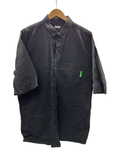 商品画像：半袖シャツ/M/コットン/BLK 1