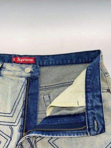 商品画像：ボトム/34/コットン/IDG/25SS/Stars Topstitch Baggy Jean Dirty 3