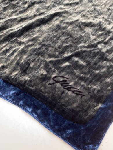 商品画像：スカーフ/レーヨン/NVY/レディース 2