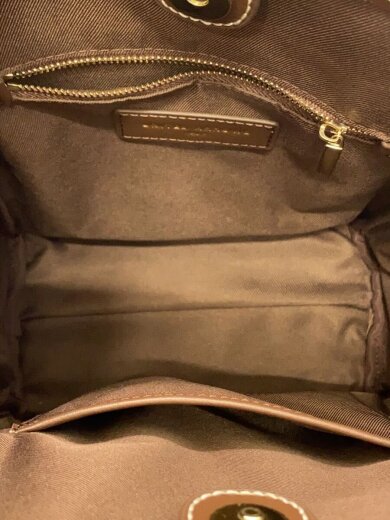 商品画像：ハンドバッグ/フェイクレザー/BRW/バンブーハンドル/2way// 6