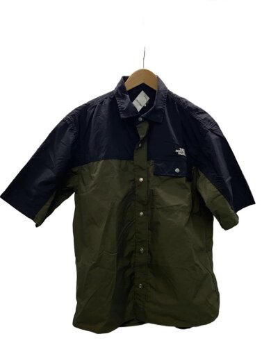 商品画像：S/S NUPTSE SHIRT_ショートスリーブヌプシシャツ/L/ナイロン/KHK 1