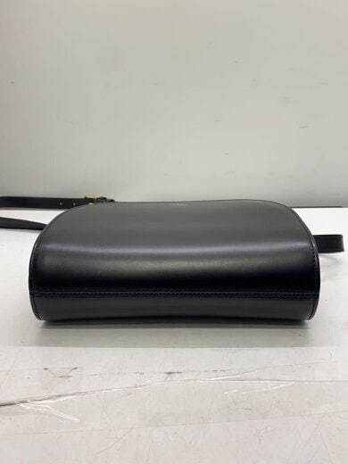 商品画像：ショルダーバッグ/レザー/BLK/ハーフムーンバック 4