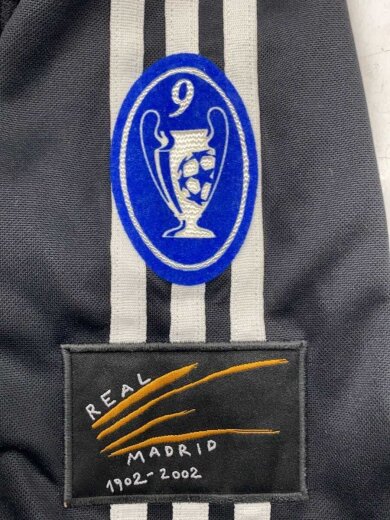 商品画像：ポロシャツ/XO/ポリエステル/BLK/ASR001/2002/Real Madrid/CLパッチ付き 6