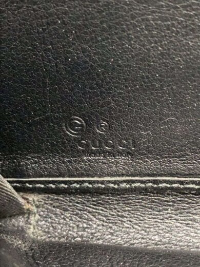 商品画像：長財布_マイクログッチシマ/PVC/BLK/総柄/メンズ 3