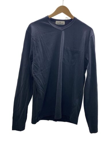 商品画像：長袖Tシャツ/XL/コットン/NVY/591522142 1