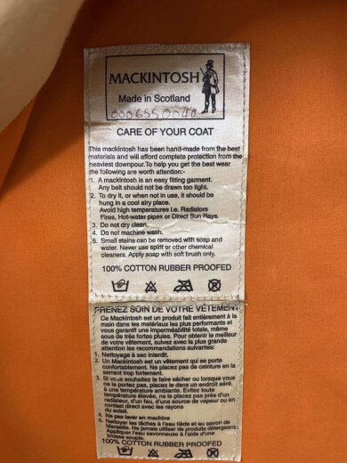 商品画像：トレンチコート/L/コットン/BEG/無地/ゴム引き 4