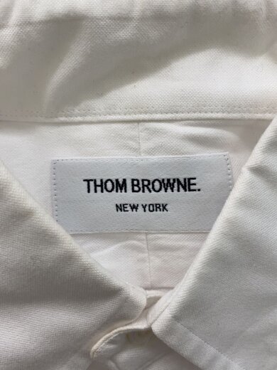 商品画像：長袖シャツ/0/コットン/WHT/MWL150E00139100/襟ぐり状態/袖口汚れ有/状 3