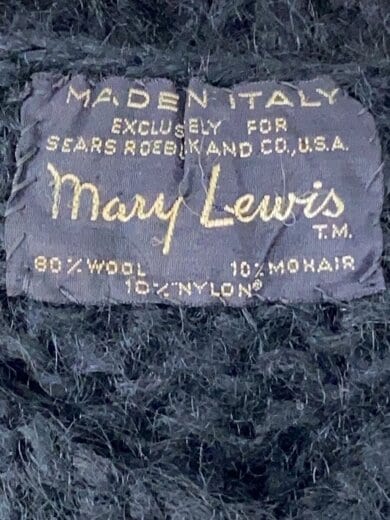 商品画像：mary lewis/カーディガン(薄手)/--/ウール/BLK// 4