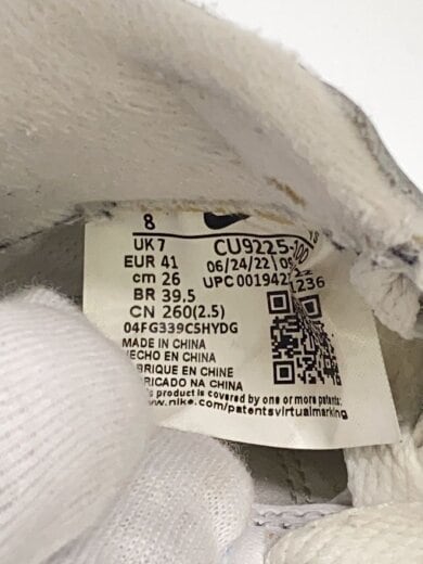 商品画像：AIR FORCE 1 LOW/エアフォース 1 ロー/ホワイト/CU9225-100/26cm/WHT// 5